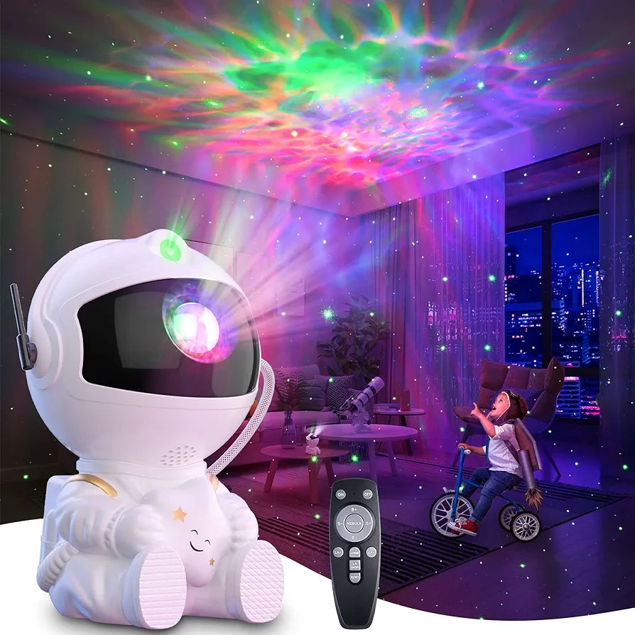 Astronaut nebula projector
