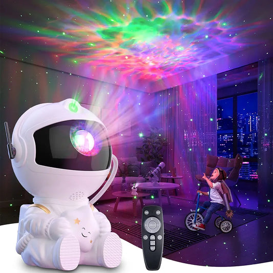 Astronaut nebula projector
